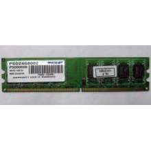 Модуль оперативной памяти 4Gb DDR2 Patriot PSD24G8002 pc-6400 (800MHz)  (Калининград)