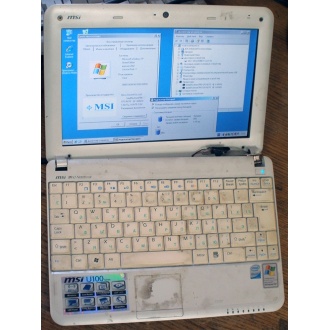 Нетбук MSI Wind U100 (Intel Atom N270 1.66Ghz /1024Mb DDR2 /120Gb /10" 1024x600) - Калининград