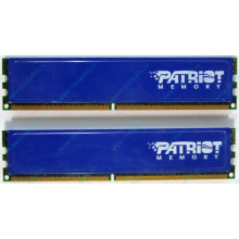Память 1Gb (2x512Mb) DDR2 Patriot PSD251253381H pc4200 533MHz (Калининград)