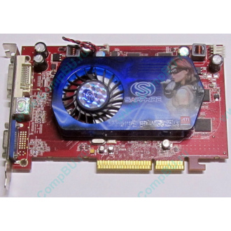 Б/У видеокарта 512Mb DDR2 ATI Radeon HD2600 PRO AGP Sapphire (Калининград)