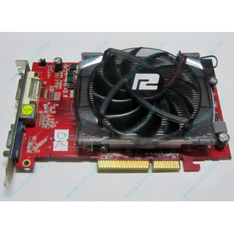 Б/У видеокарта 1Gb ATI Radeon HD4670 AGP PowerColor R73KG 1GBK3-P (Калининград)
